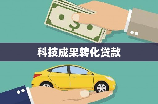 黄陂科技成果转化贷款