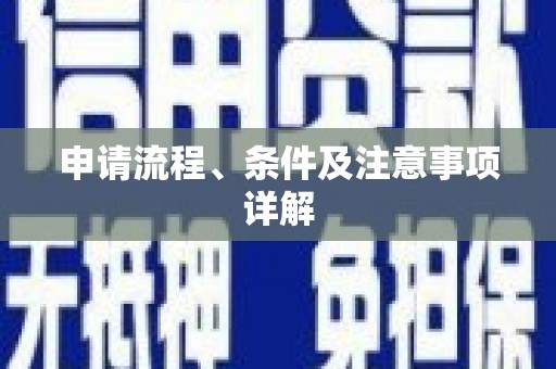 黄陂申请流程、条件及注意事项详解