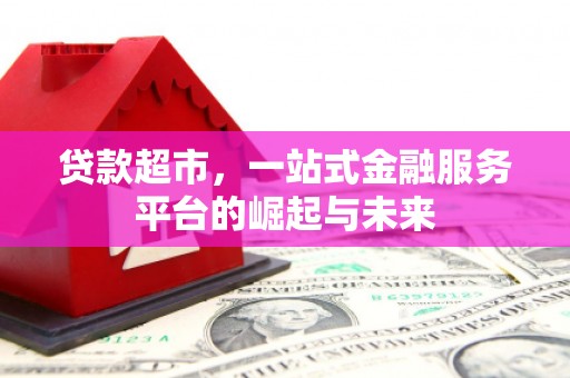 黄陂贷款超市，一站式金融服务平台的崛起与未来