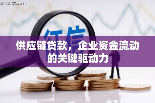 黄陂供应链贷款，企业资金流动的关键驱动力