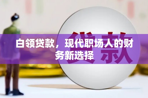 黄陂白领贷款，现代职场人的财务新选择