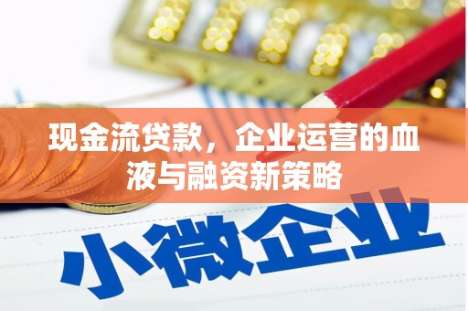 黄陂现金流贷款，企业运营的血液与融资新策略
