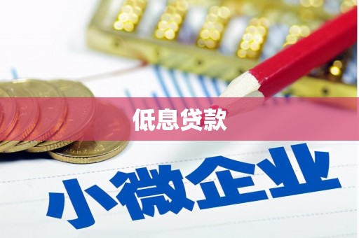 黄陂低息贷款