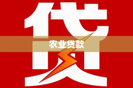 黄陂农业贷款