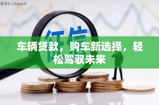 黄陂车辆贷款，购车新选择，轻松驾驭未来