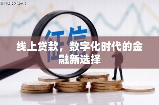 黄陂线上贷款，数字化时代的金融新选择