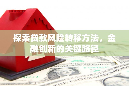 黄陂探索贷款风险转移方法，金融创新的关键路径
