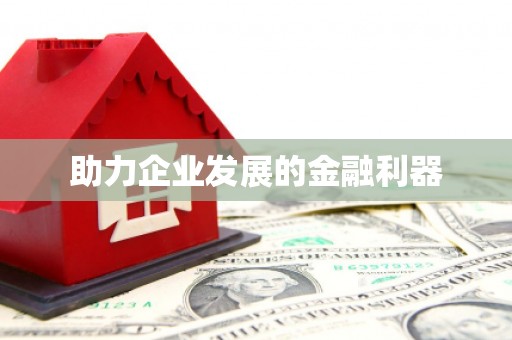 黄陂助力企业发展的金融利器