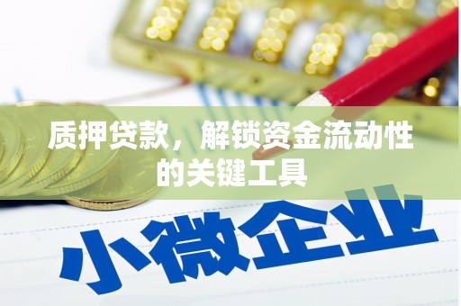 黄陂质押贷款，解锁资金流动性的关键工具
