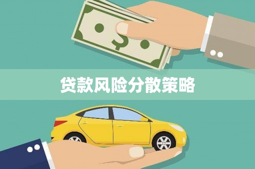 黄陂贷款风险分散策略