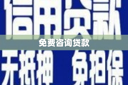 黄陂免费咨询贷款