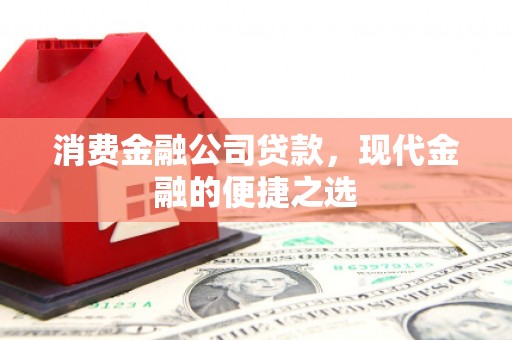 黄陂消费金融公司贷款，现代金融的便捷之选
