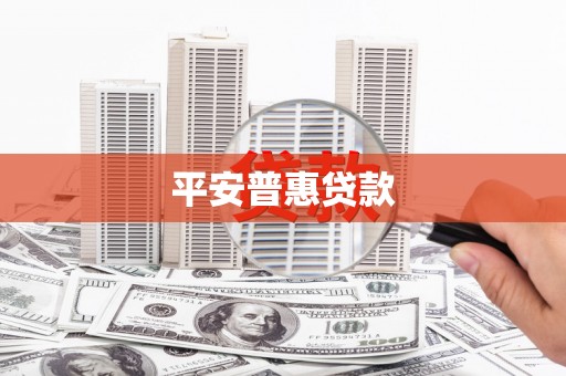 黄陂平安普惠贷款